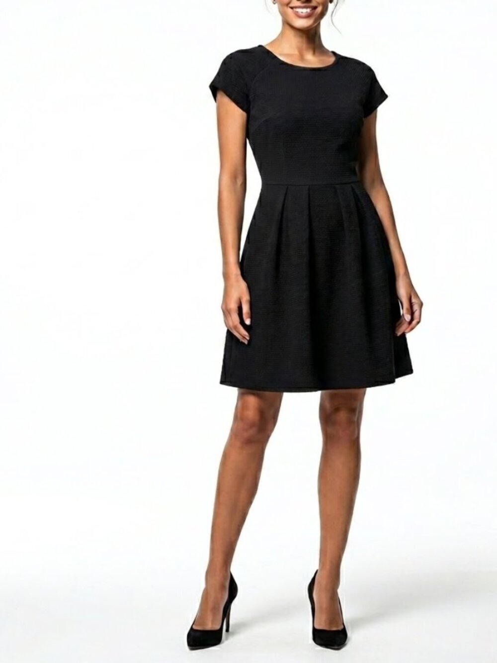 Jonathan Martin Whimsigoth Black Dress Pleated Subversive Size L